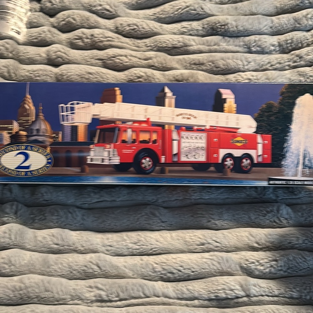 Toy fire truck